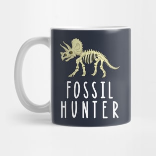 Fossil Hunter Hunting Dinosaur Artifacts Mug